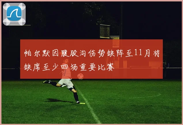 帕尔默因腹股沟伤势缺阵至11月将缺席至少四场重要比赛